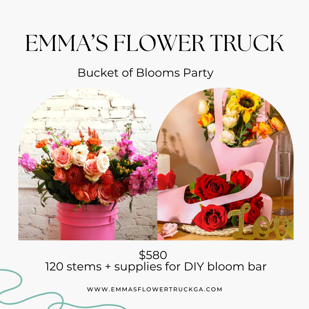 Bucket of Blooms Party