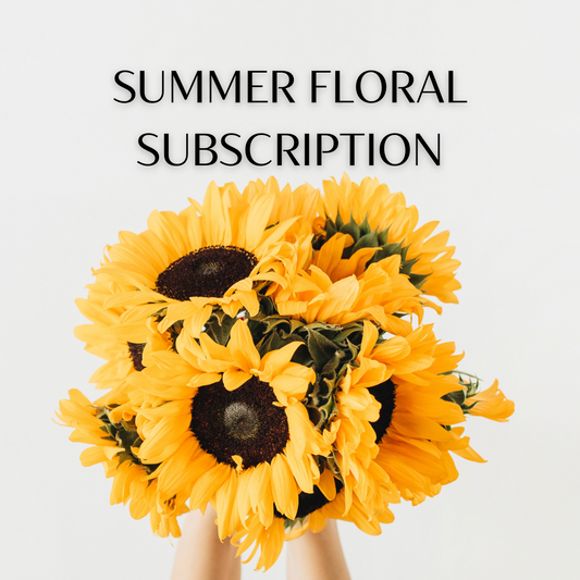 Summer Floral Subscription (1x Payment)