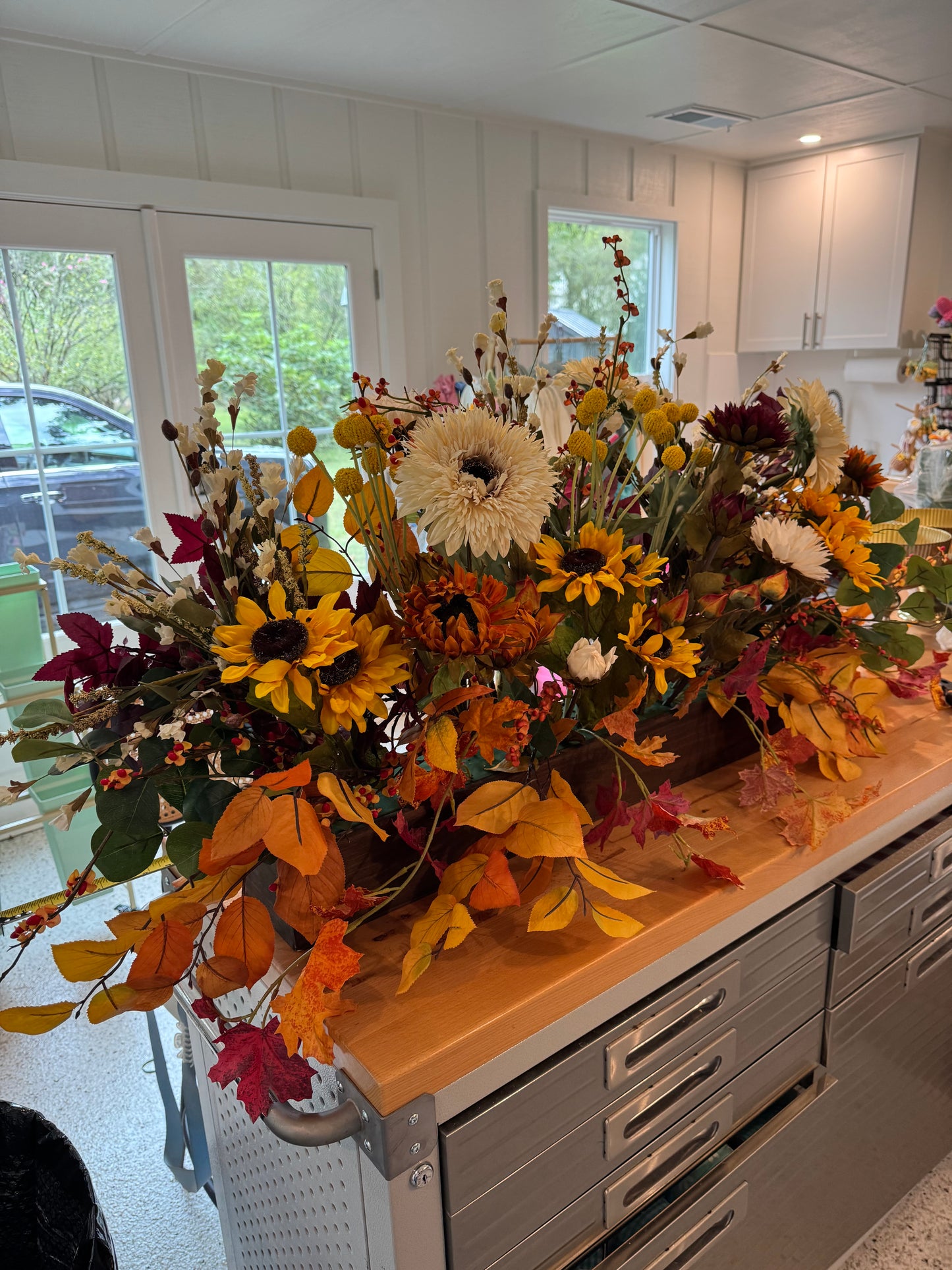 Faux Floral Arrangement