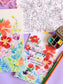 Wildflower Painting Watercolor Paint by Number DIY Kit