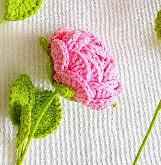 Single Crochet Rose