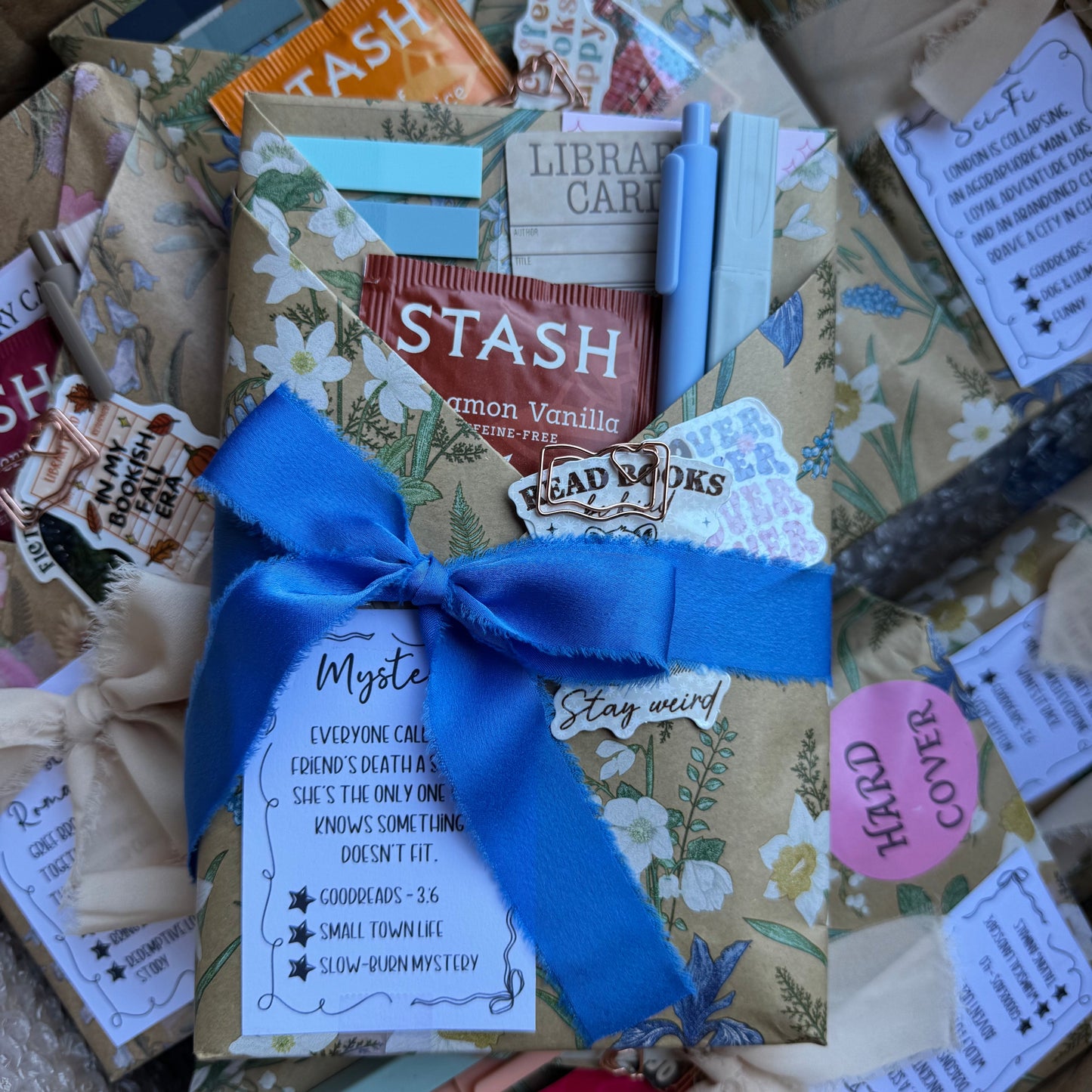 Floral Wrapped Surprise Book