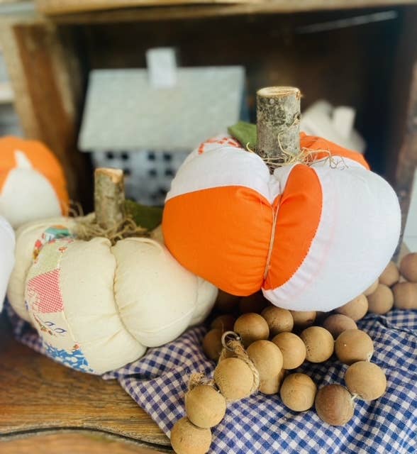Vintage Quilt Pumpkins