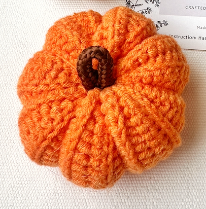 Handmade Crochet Pumpkin