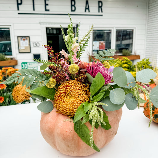 Pumpkin Floral Arrangement