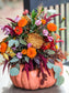 Floral Pumpkin Centerpiece Workshop