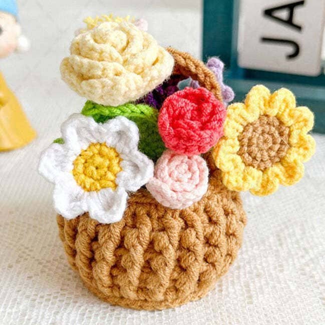 Crochet Flower Pot