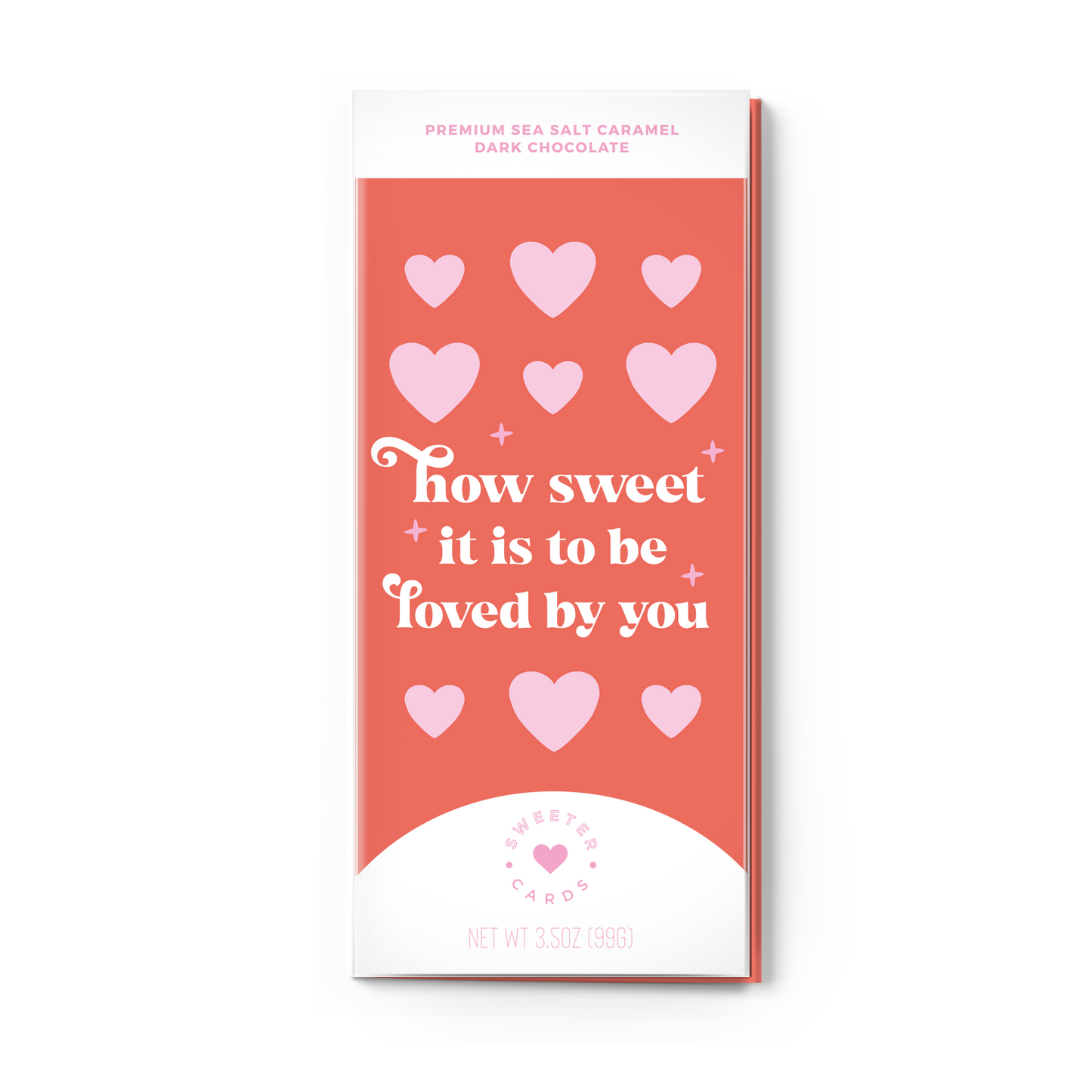 Chocolate Greeting Card: How Sweet It Is to Be Loved By You